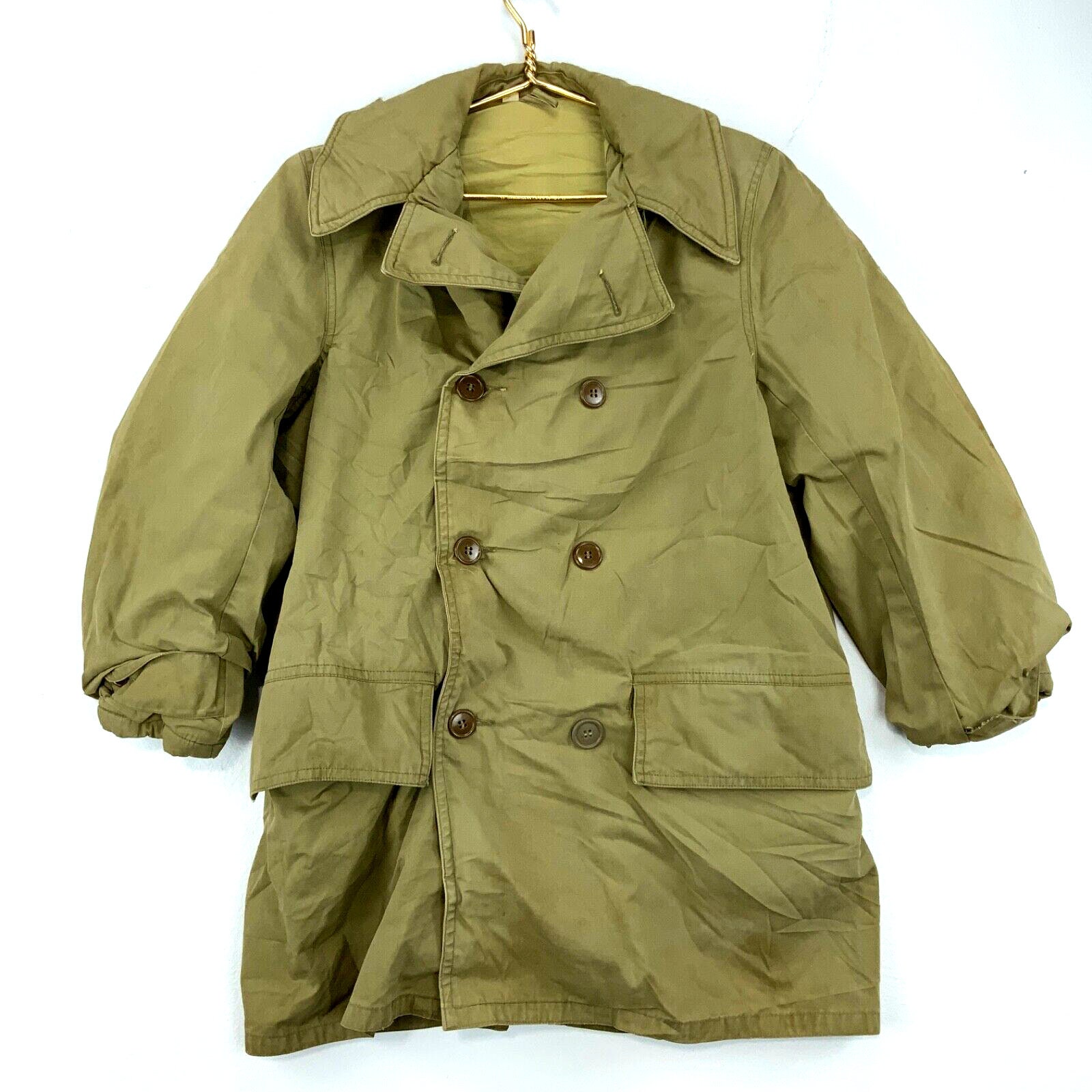 Vintage Us Military Mackinaw Jacket Size 36 Green 40s Ww2 - Etsy