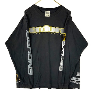 Vintage Enduro Underground T-Shirt 2XL Made Usa Single Stitch Long Sleeve 1990s