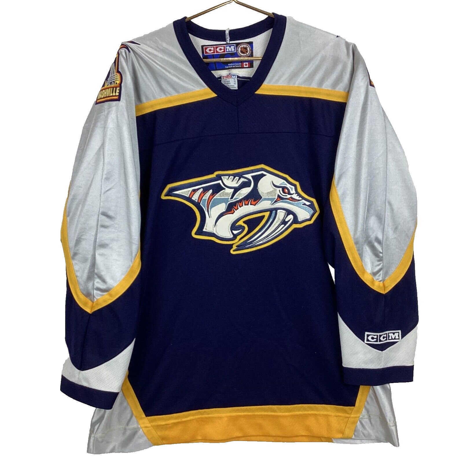 white preds jersey