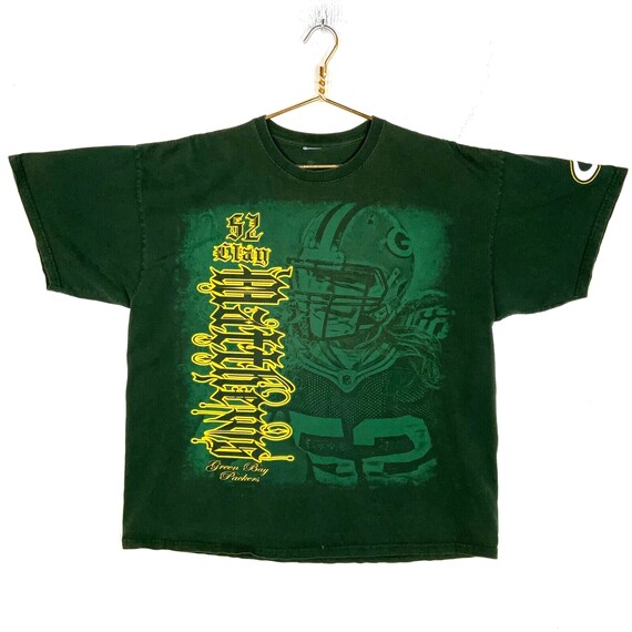 Green Bay Packers Clay Matthews 52 T shirt Size 2XL Nfl Green Football Y2K Etsy