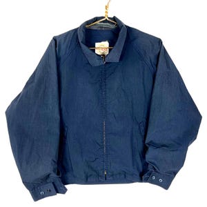 ジャケット・アウター OLD Harrington Jacket Made in England Vintage Made in England Ska Punk Black Harrington Jacket 5XL