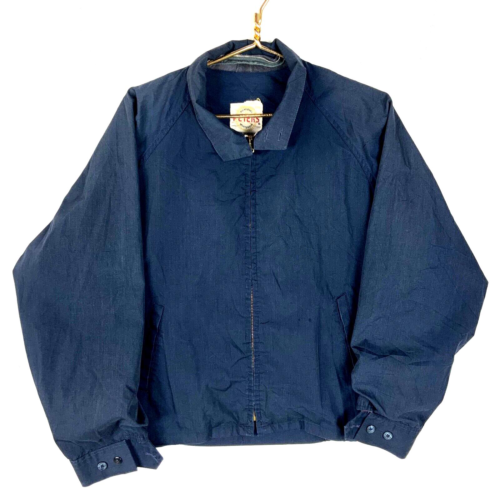 ジャケット・アウター 60s 70s USA fade blue harrington jacket Vintage Original 70s Baracuta G9 Navy Blue Harrington Jacket