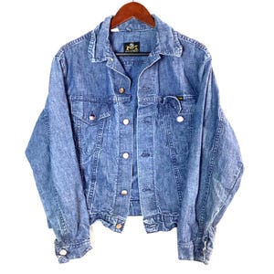 Vintage 1970s Maverick Jean Jacket Size 40 / True Vintage