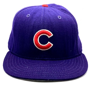 Vintage Chicago Cubs New Era Fitted Hat Size 7 3/8 Cap Mlb Made In Usa