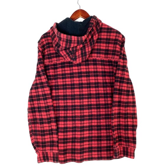 Plaid pullover hoodie on sale