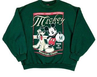 Vintage Mickey Mouse American Classic Mickey Unlimited Sweatshirt Crewneck XL