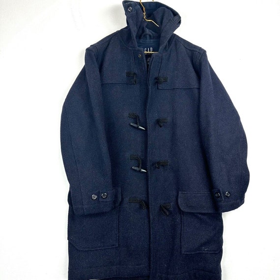 Vintage Gap Button Down Wool Overcoat Jacket Size… - image 1