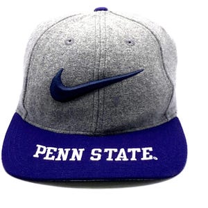 Vintage Nike Penn State Nittany Lions Snapback Hat Cap Adjustable Ncaa