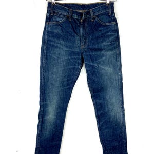 Levi&#39;s Lvc Big E Orange Tab Denim Jean Size 28 Blue