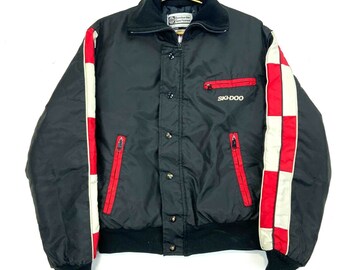 red ski doo jacket