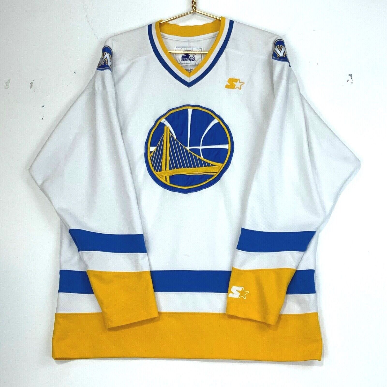 Warriors Vintage Hockey Jersey