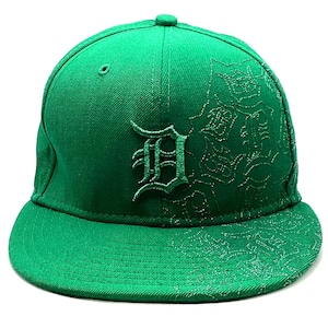 Vintage Y2K Detroit Tigers New Era Hoedpet 7 1/8 Mlb 59fifty