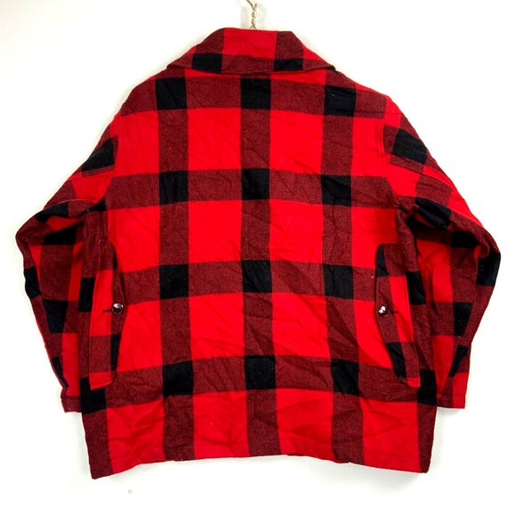 Vintage Woolrich Plaid Wool 505 Jacket Size 46 Re… - image 2