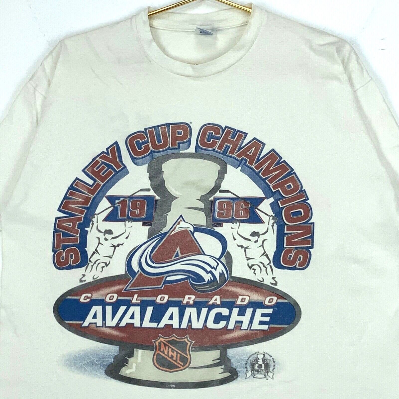 1996 Colorado Avalanche Stanley Cup Champions Starter Vintage T