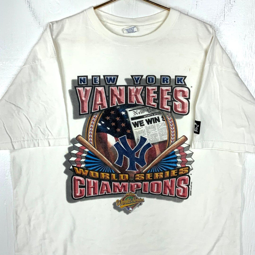 Vintagenew York Yankees World Series Champions T-shirt XL White