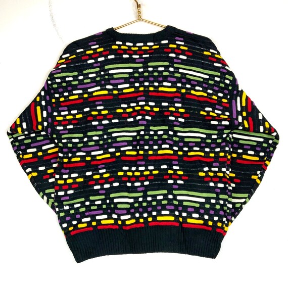 【Dead Stock】Geometric 3D Knit Sweater