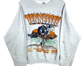 Vintage University Of Tennessee Volunteers Football Sweatshirt Size XL Ncaa 90s