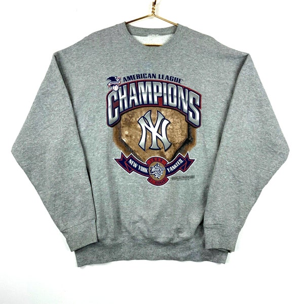 vintage New York Yankees 1998 American League Champions Sweatshirt Taille 2XL Mlb