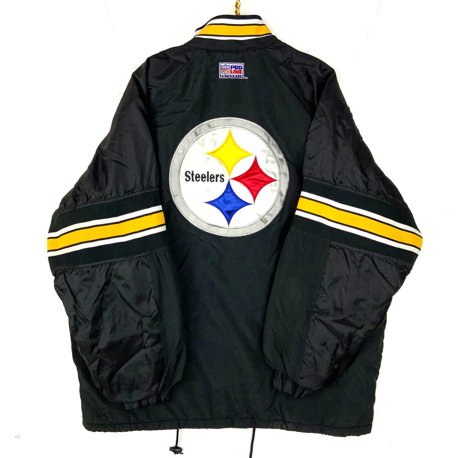 スターター steelers ジャケット HOMAGE X Starter Steelers Pullover Jacket | Retro Pittsburgh
