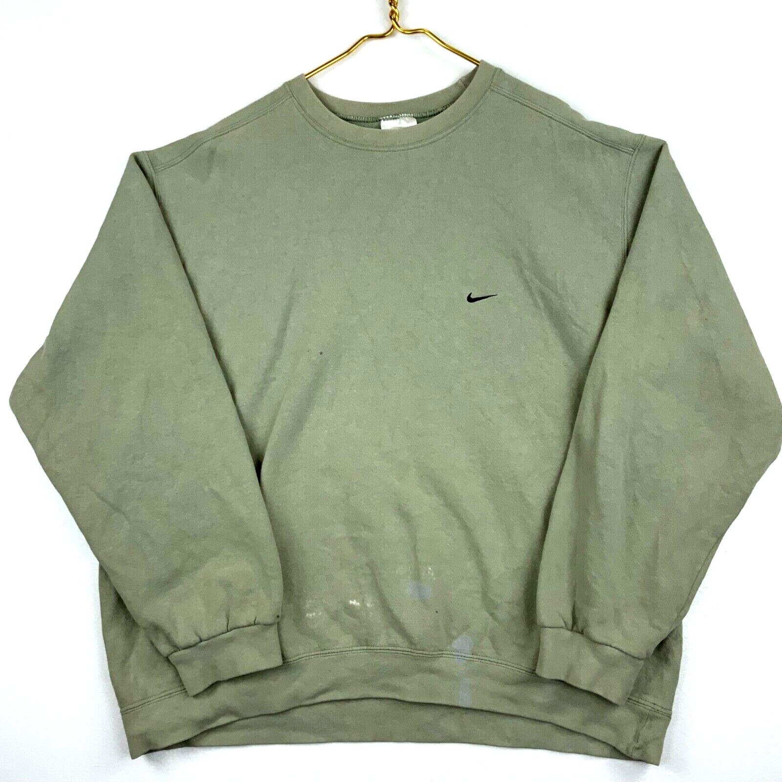 green nike vintage crewneck
