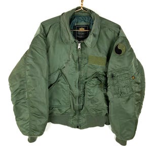 稀少 ALPHA INDUSTRIES 90s ヴィンテージUSA製ジャケット 90s Alpha Industries - Etsy