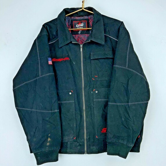 Racing Insulated Canvas Bomber Jacket 
