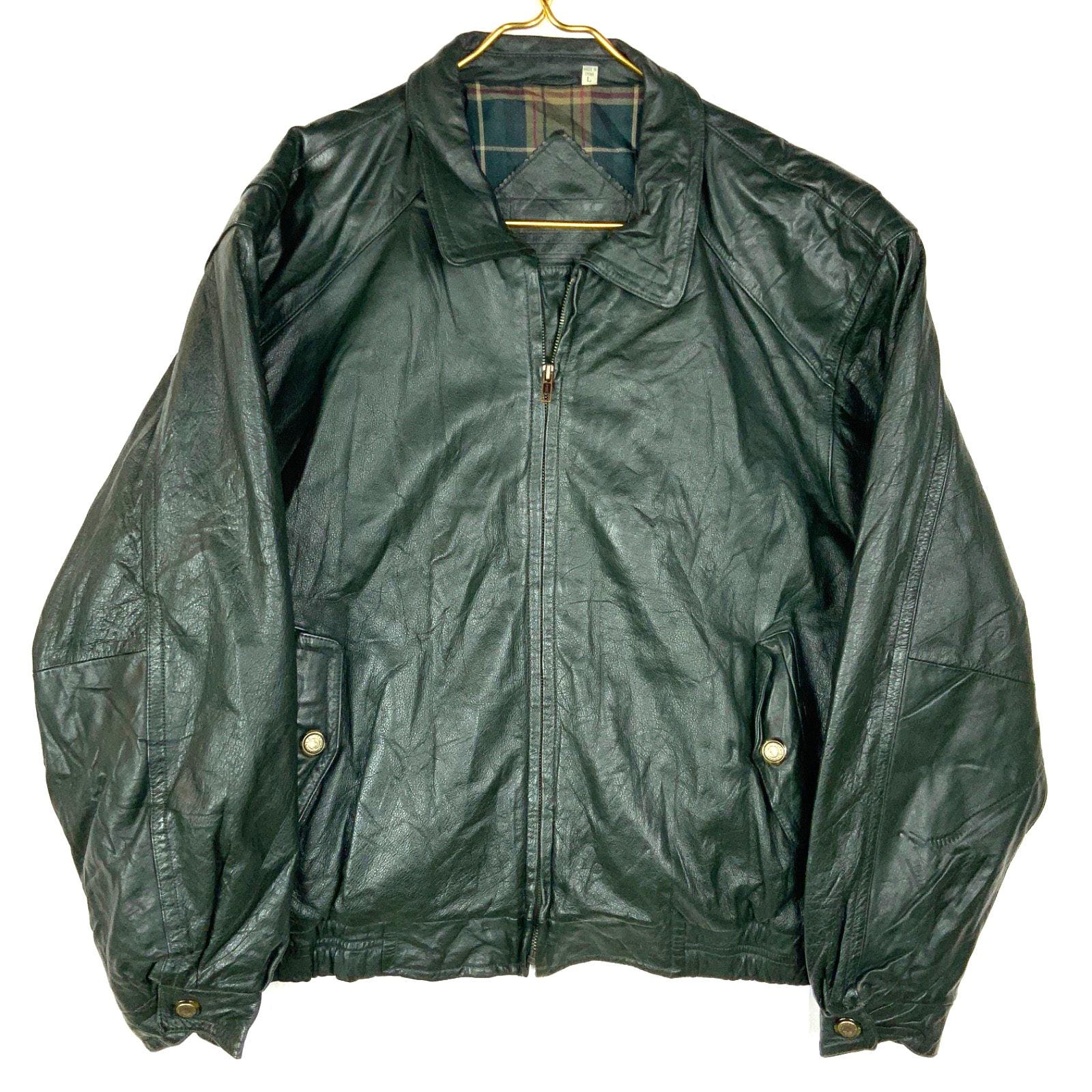Roundtree and Yorke Leather Jacket - Etsy