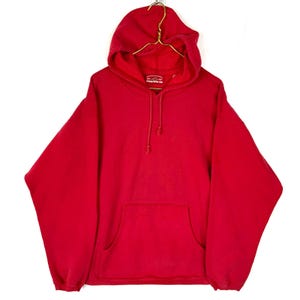 vintage Marlboro Country Store sweat à capuche taille grand rouge des années 90