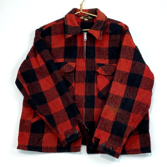 Buy Vintage Monterey Club Full Zip Wool Coat Jacket Size Medium Online in  India - Etsy
