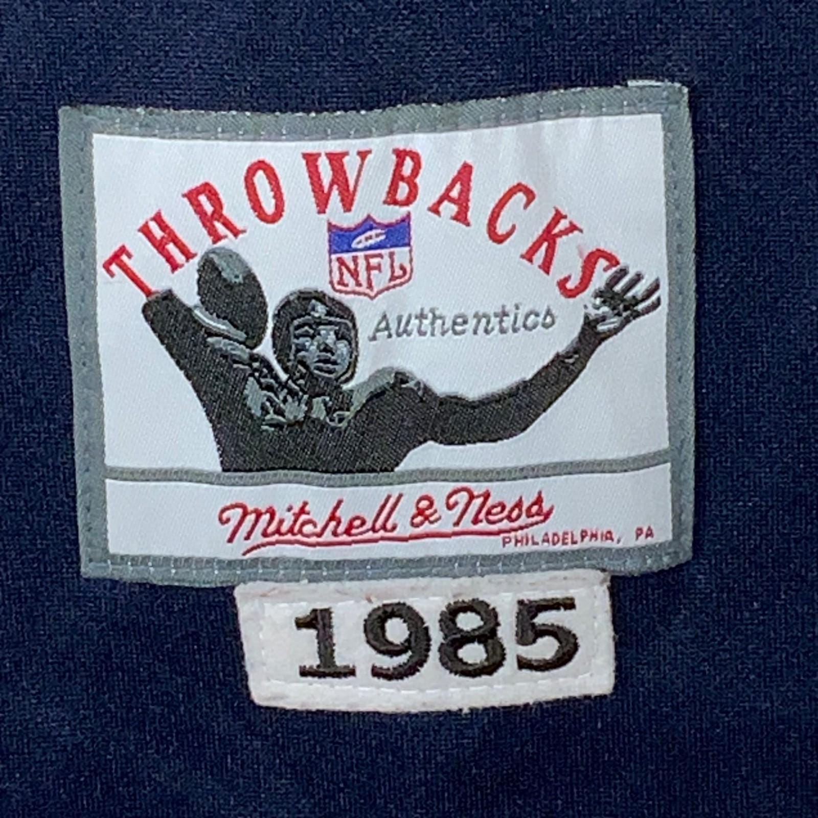 NFL mitchell&ness ウォルター・ペイトン Walter Payton Chicago Bears 1985-86 Navy Authentic Jersey