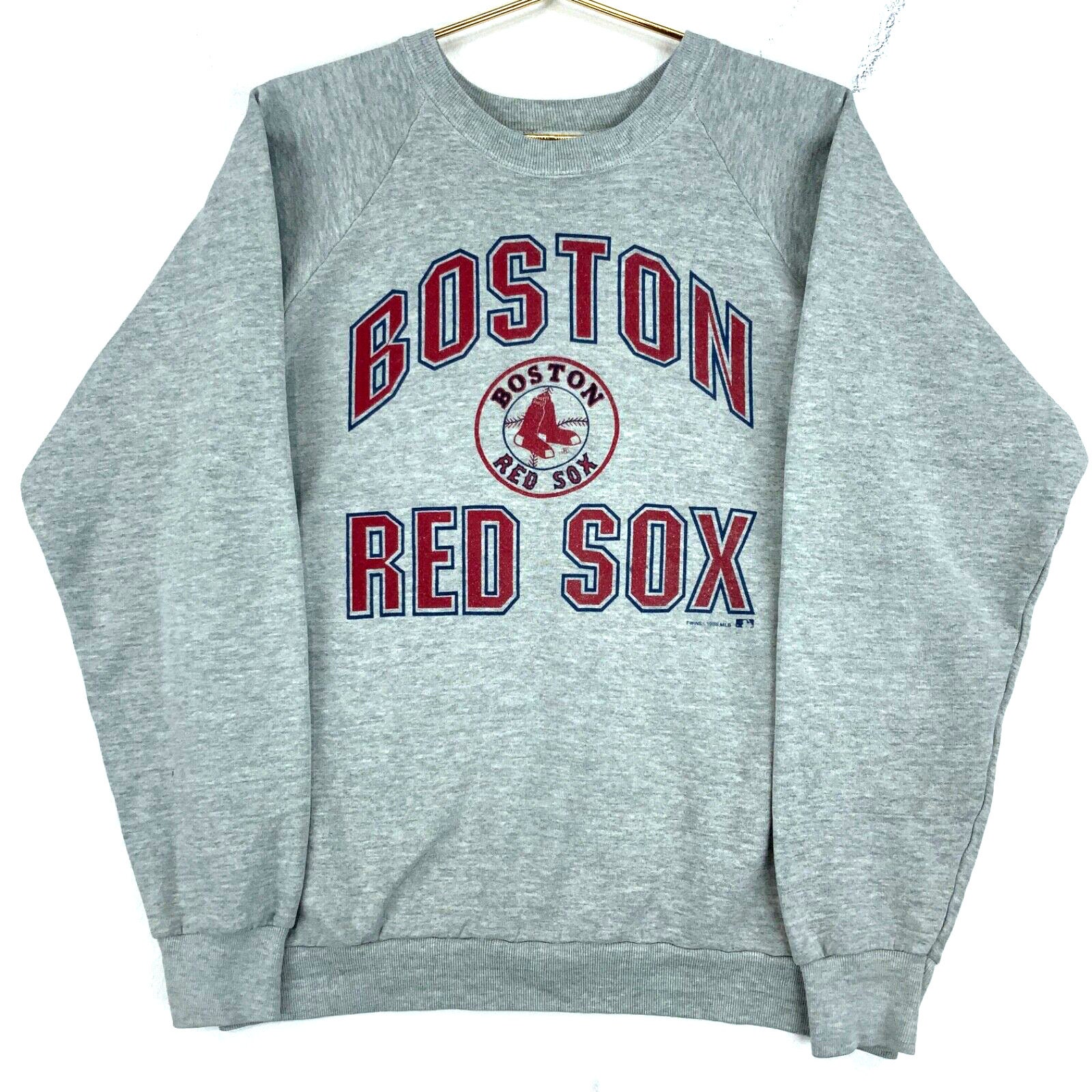 Champion Reverse Weave Boston Red Sox logo t-shirt in grey