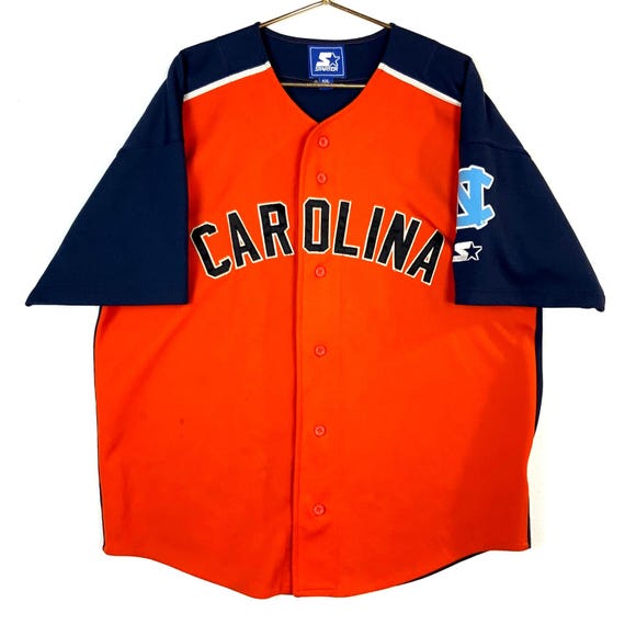 Vintage North Carolina Tar Heels Baseball Jersey 2XL Starter
