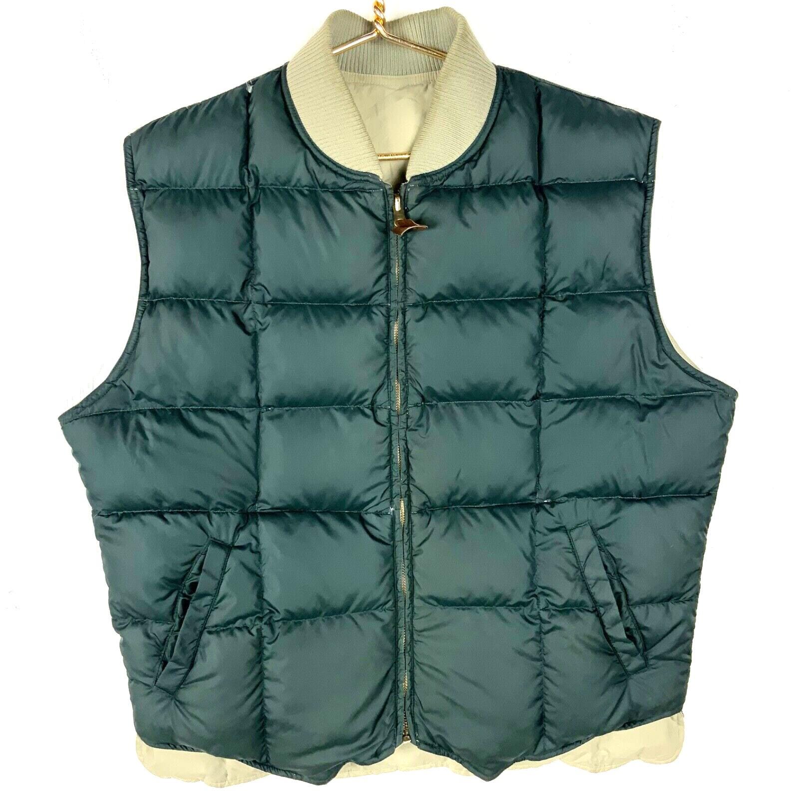 70〜80’s Eddie Bauer  down vest Vintage 80's Eddie Bauer Down Puffer Vest – CobbleStore Vintage