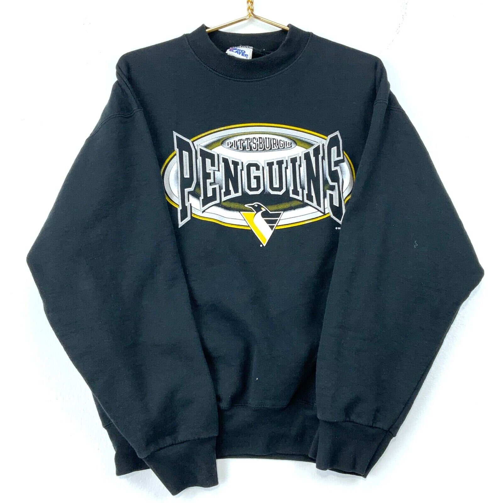 Pittsburgh Penguins Womens Big Logo V-Neck Sweater