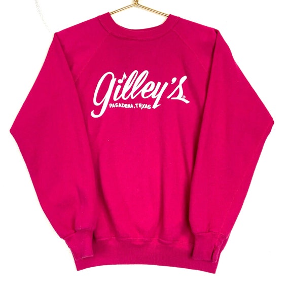 Vintage Gilleys Pasadena Texas Women's Sweatshirt Crewneck Size