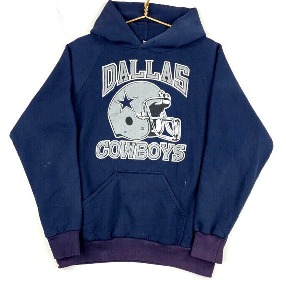 Vintage Dallas Cowboys Sweatshirt Hoodie Size Large Nfl Football