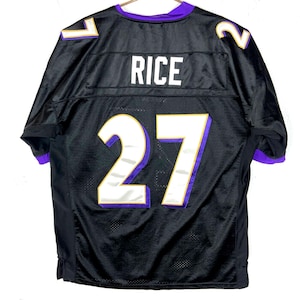 Vintage Baltimore Ravens Jersey Size 52 Reebok Ray Rice Black Nfl
