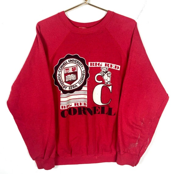 Vintage Cornell University Sweatshirt Crewneck Ex… - image 1