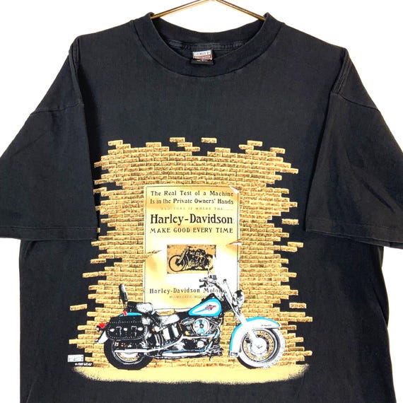 トップス Harley-Davidson 90s USA vintage tee Vintage 90s Harley Davidson Shirt Motorcycle Saint Maarten