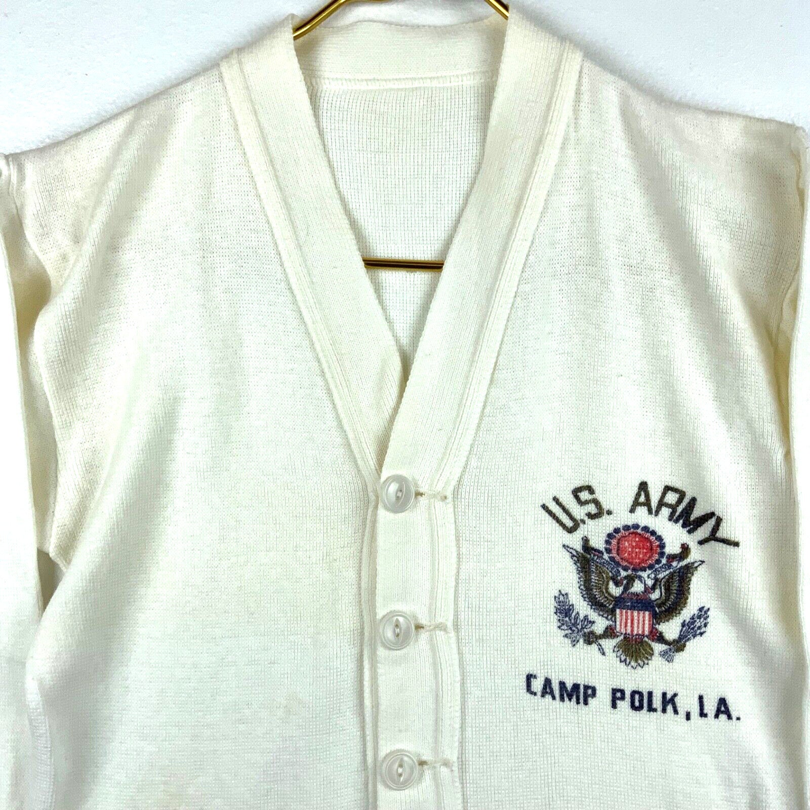 Army top cardigan sweater