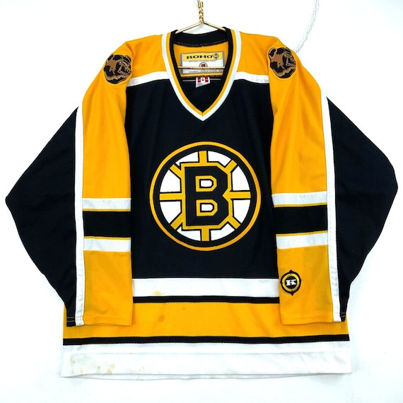 Vintage Kids Boston Bruins NHL Hockey Jersey Youth Large 