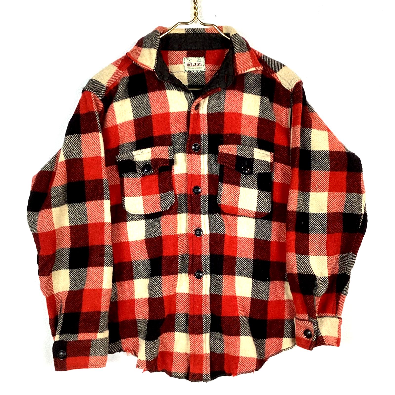 【スカジ】⑥70s〜80s USA製 MELTON CPO JKT L スカジ】⑥70s〜80s USA製 MELTON CPO JKT L 70S 80S Melton Cpo