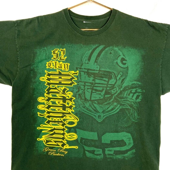 Green Bay Packers Clay Matthews 52 T shirt Size 2XL Nfl Green Football Y2K Etsy UK
