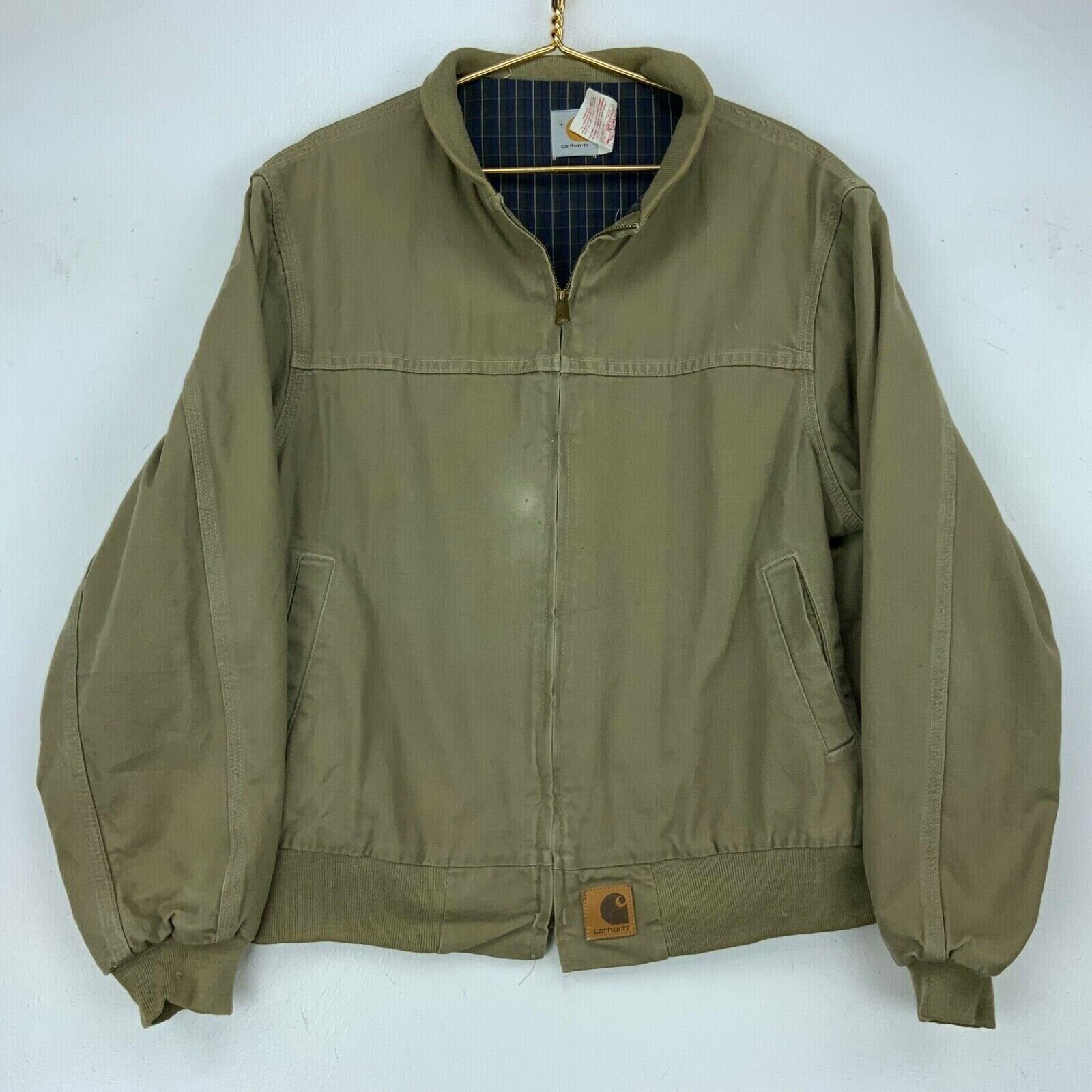 Carhartt Flannel Lined Canvas Full Zip 