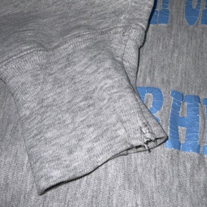 Vintage North Carolina Champion Reverse Weave Sweatshirt Medium Gray Ncaa image 7