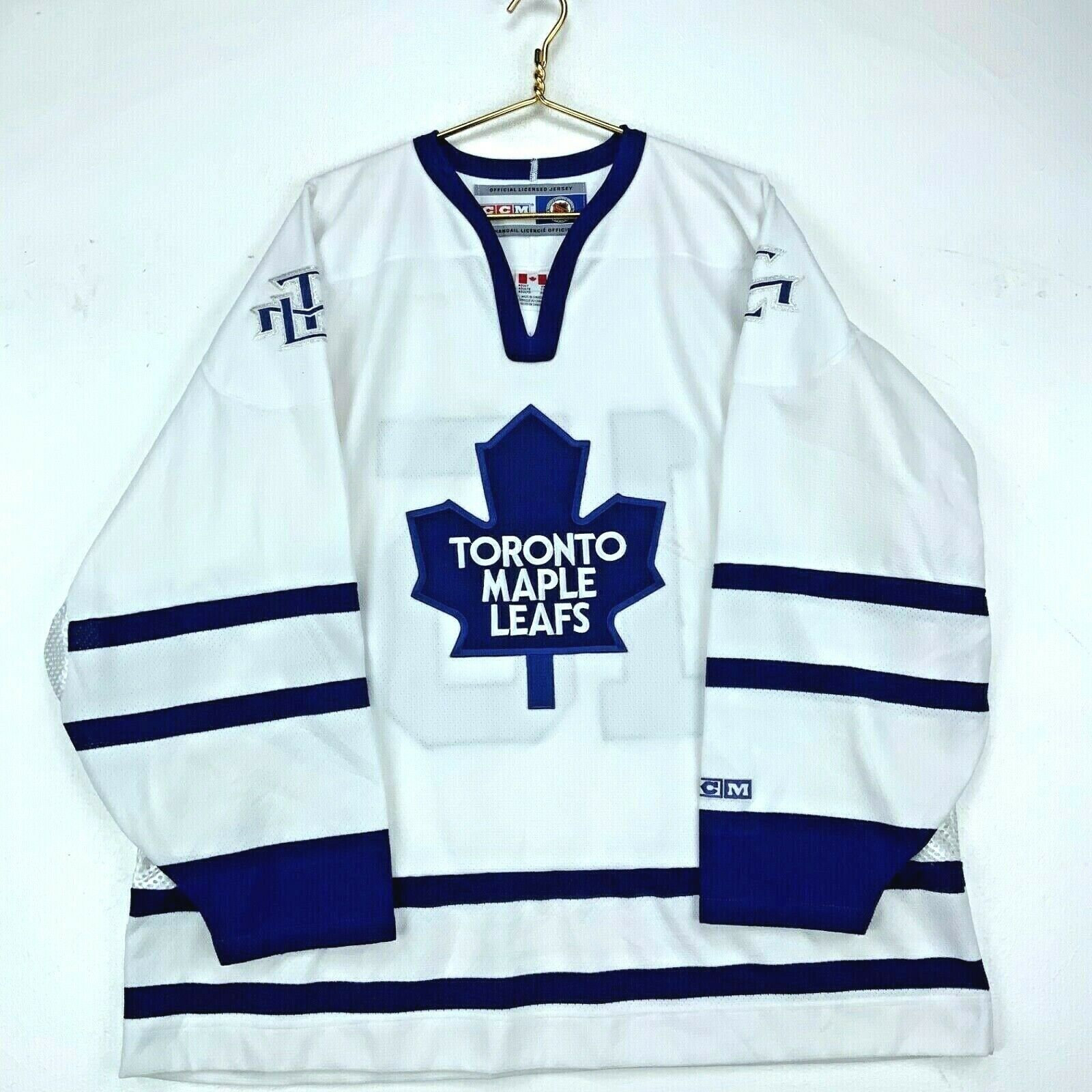 Vintage Toronto Maple Leafs NHL Hockey Sewn Jersey CCM Youth 
