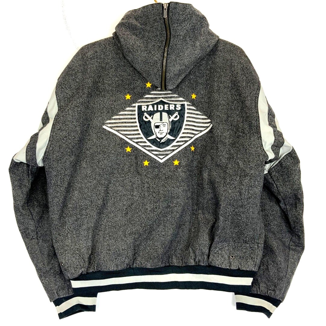 Vintage Los Angeles Raiders Starter Bomber Jacket Size Medium - Etsy