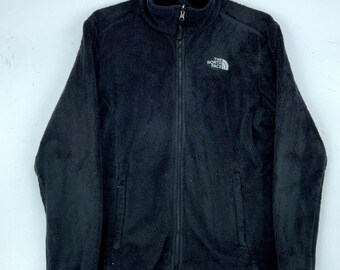 fuzzy north face sweater