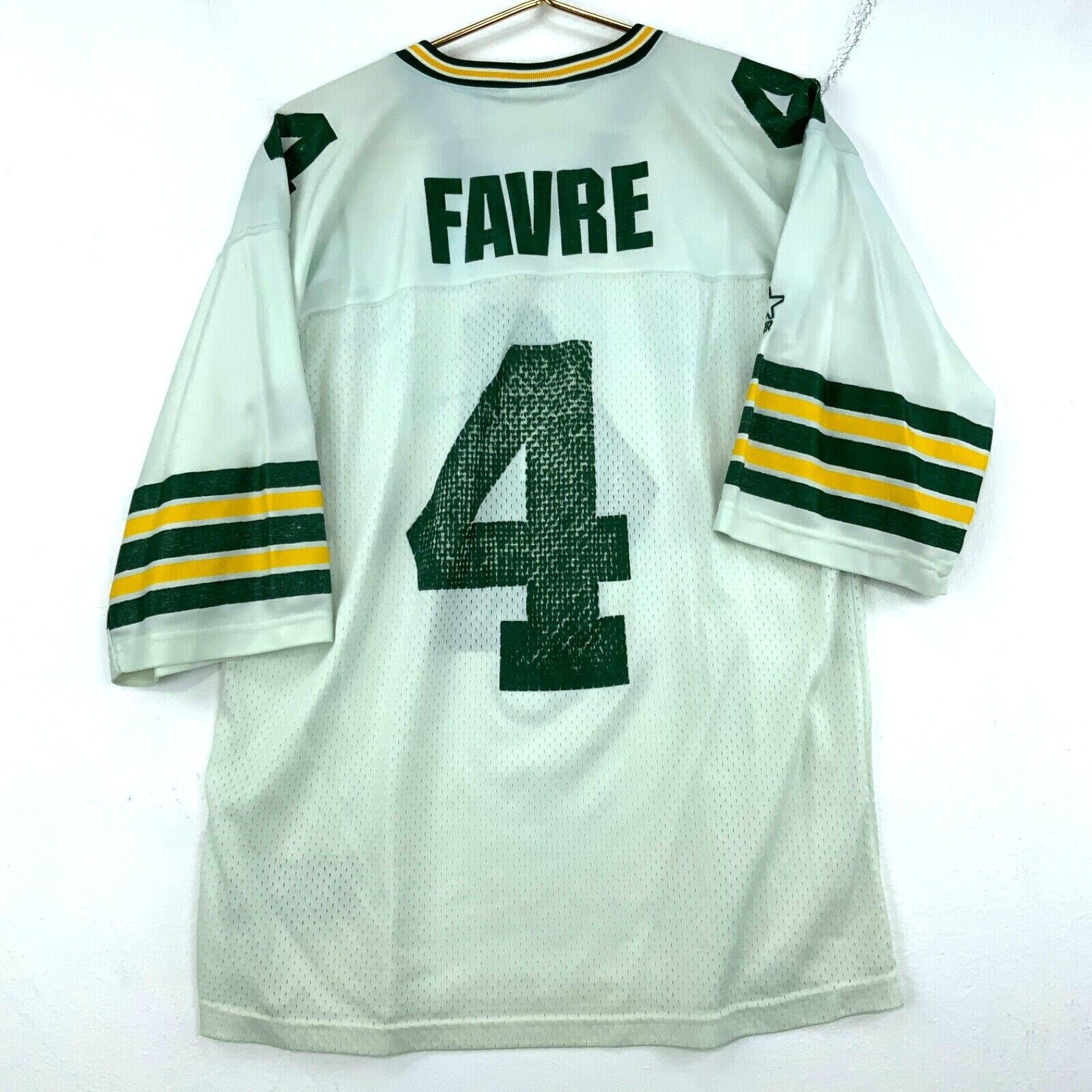 VTG Brett Favre #4 Green Bay Packers STARTER Jersey SZ 52 (XL) - Cool
