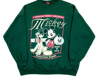 Vintage Mickey Mouse American Classic Mickey Unlimited Sweatshirt Crewneck XL